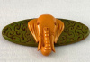 BP66 bakelite elephant on oval base pin